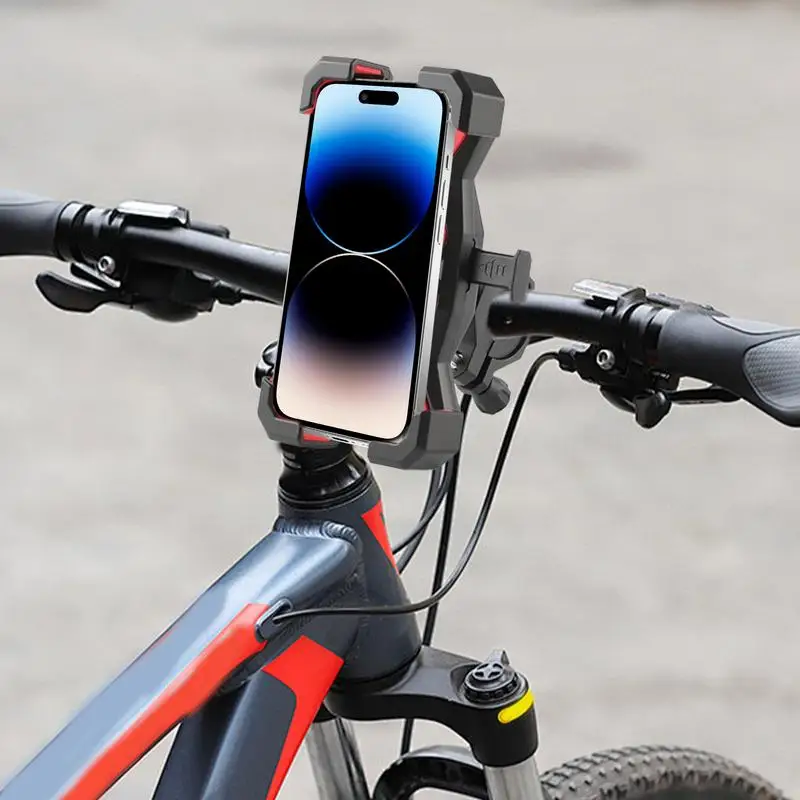 360 Rotatable Electric Bicycle Phone Holder For Phones Riding MTB Bike Moto Motorcycle Stand Bracket Cycling