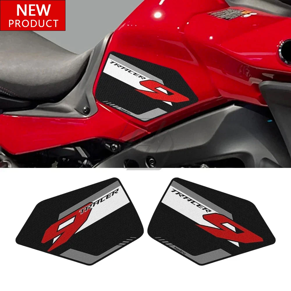 

Для модификации мотоцикла Yamaha TRACER 9 2021-2022, боковая накладка на топливный бак, защита наколенника, накладка на боковая панель, комплект наклеек