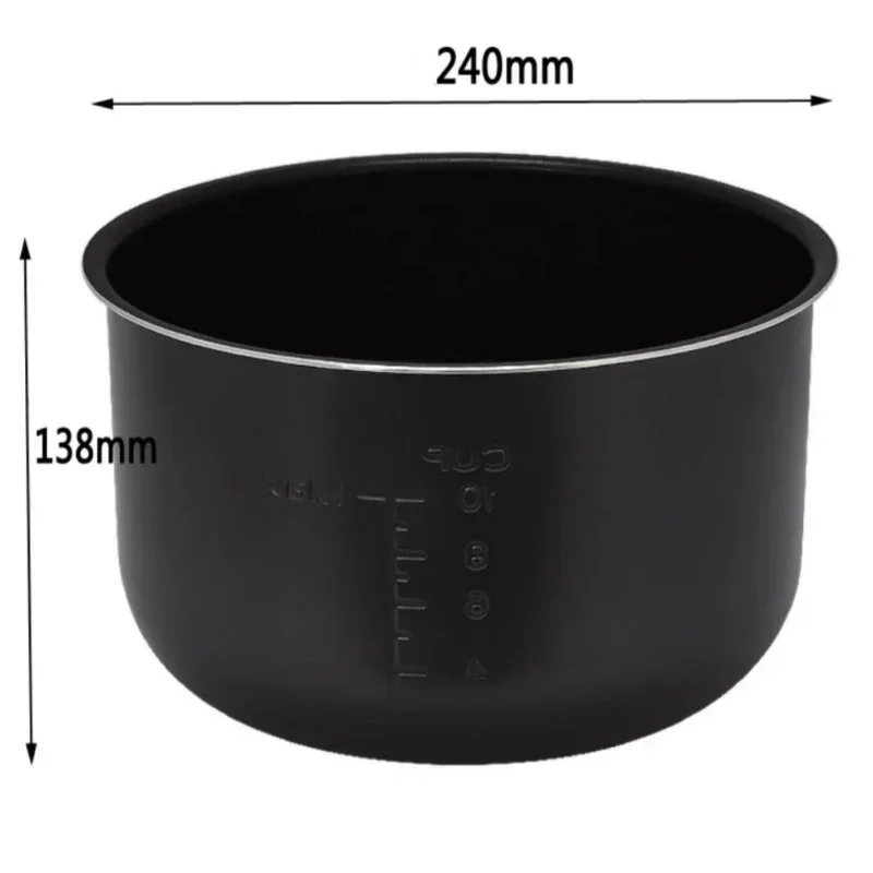 High quality pressure cooker 5L inner bowl for Redmond RMC-PM180 multicooker pressure cooker replacement inner pot