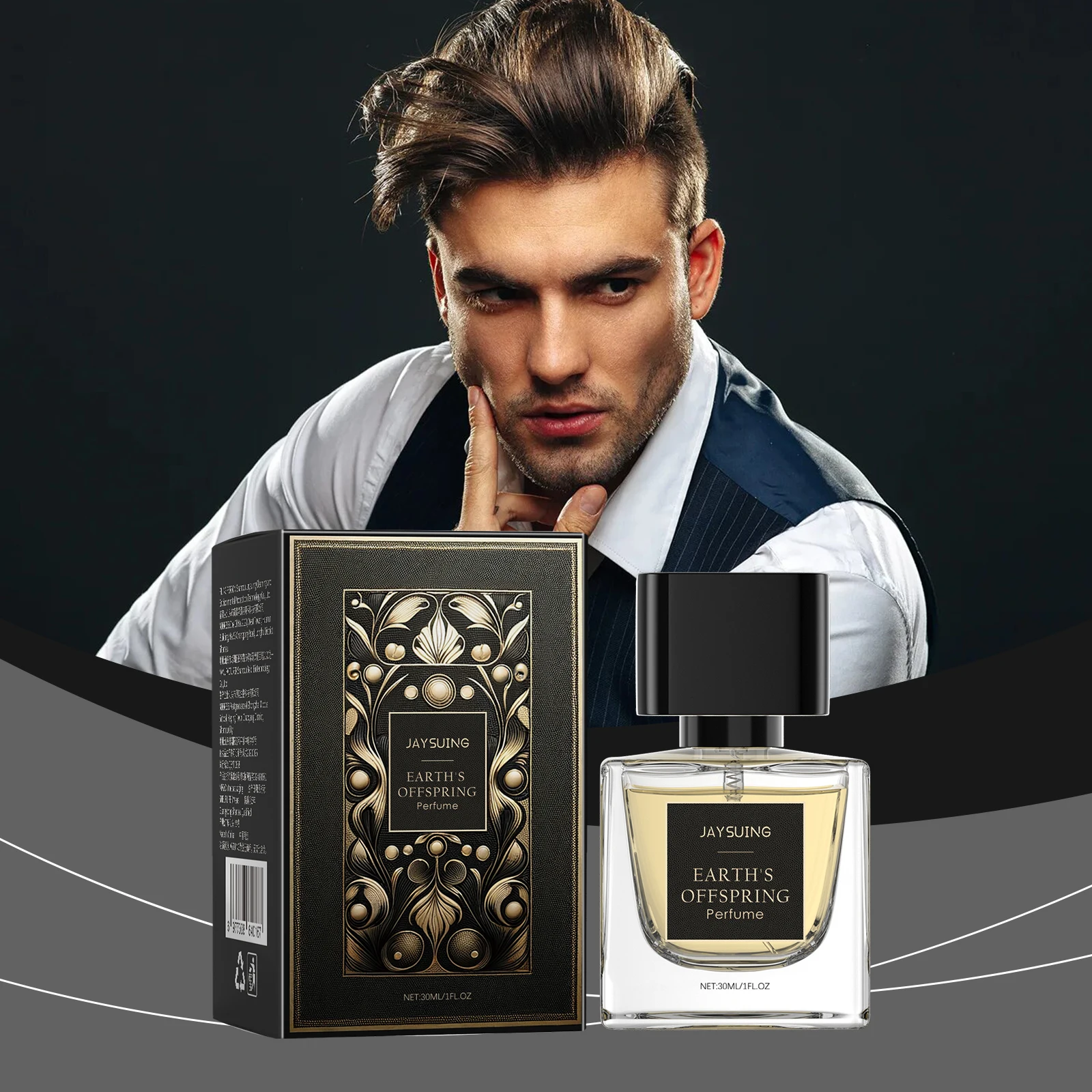 Perfume para hombre, perfume de larga duración, floral, colonia, feromonas, citas diarias, atraer mujeres, perfume Eau de Toilette, Sex P