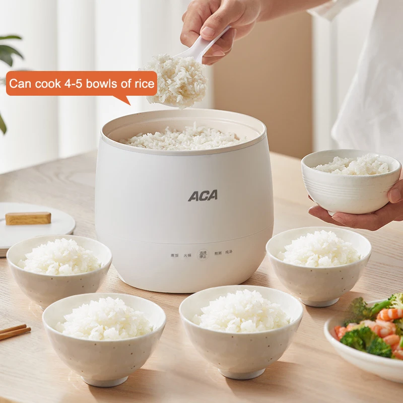 220V Multifunctional Rice cooker mini household rice cooker 1.6L one-person small ACA Classic Rice cooker  1kg Portable Soul