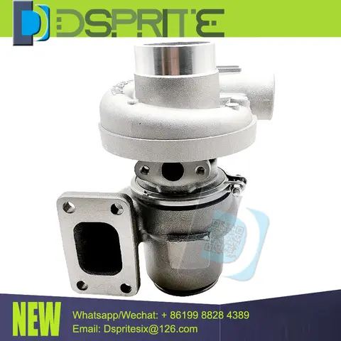 Turbocharger For Komatsu PC120-6 Excavator S4D102 6732818100 67328-18100 3539803 NEW HX30 Turbo Turbine
