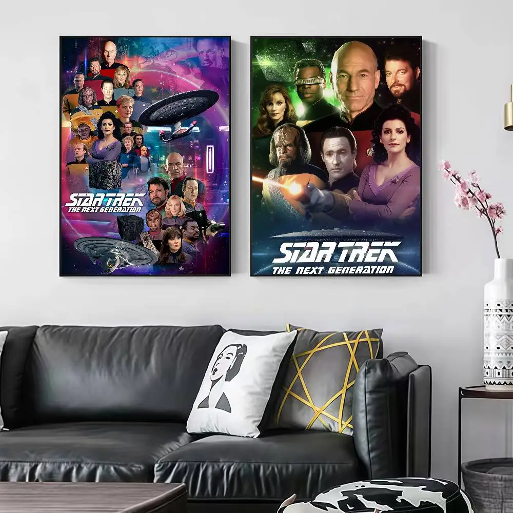 Hot TV S-Star T-Trek Peelable Self-adhesive Poster Stickers Are Suitable For Frameless Wall Decoration In A Room view 2