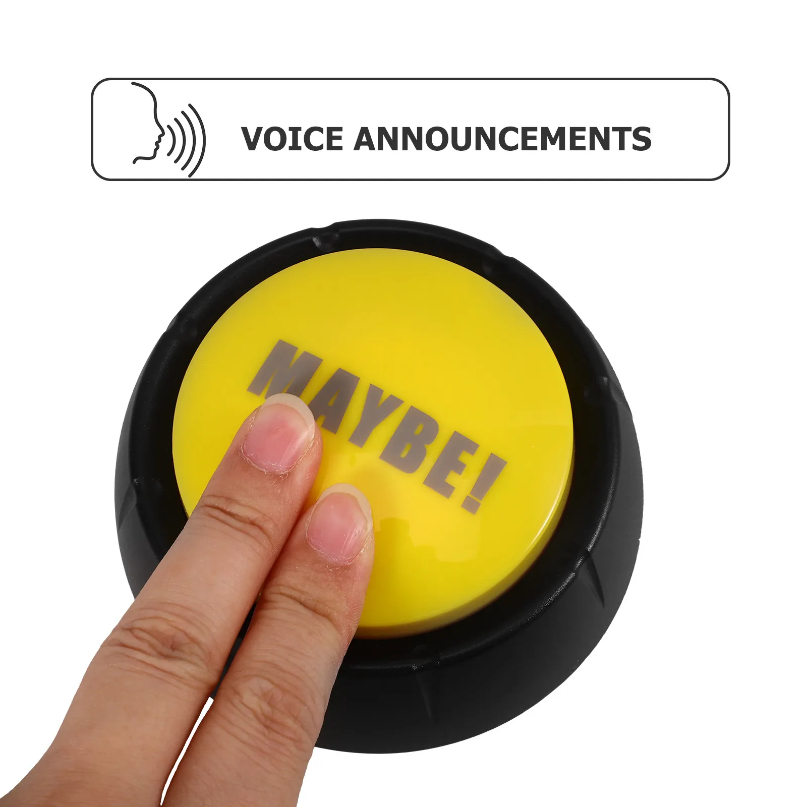 

Sound Button Party Prank Electronic ABS Material Game Button for Festival Office Home Fun Entertainment Party Supplies