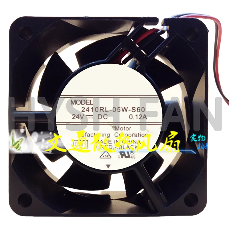 2410RL-05W-S60 DC24V 0.12A 6025 Inverter Cooling Fan