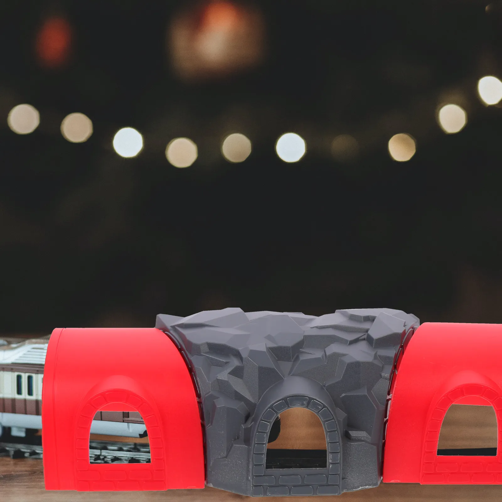 

Декоративный имитационный туннель для железной дороги, забавная модель пещеры для детских игр, модель пещеры для детского железнодорожного макета