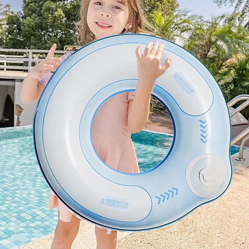Flotadores de piscina, flotador de piscina de tubo, suministros inflables de entrenamiento de agua para juegos de verano, viajes de vacaciones al aire libre