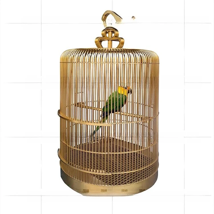 

304 stainless steel medium and large bird metal bird cage