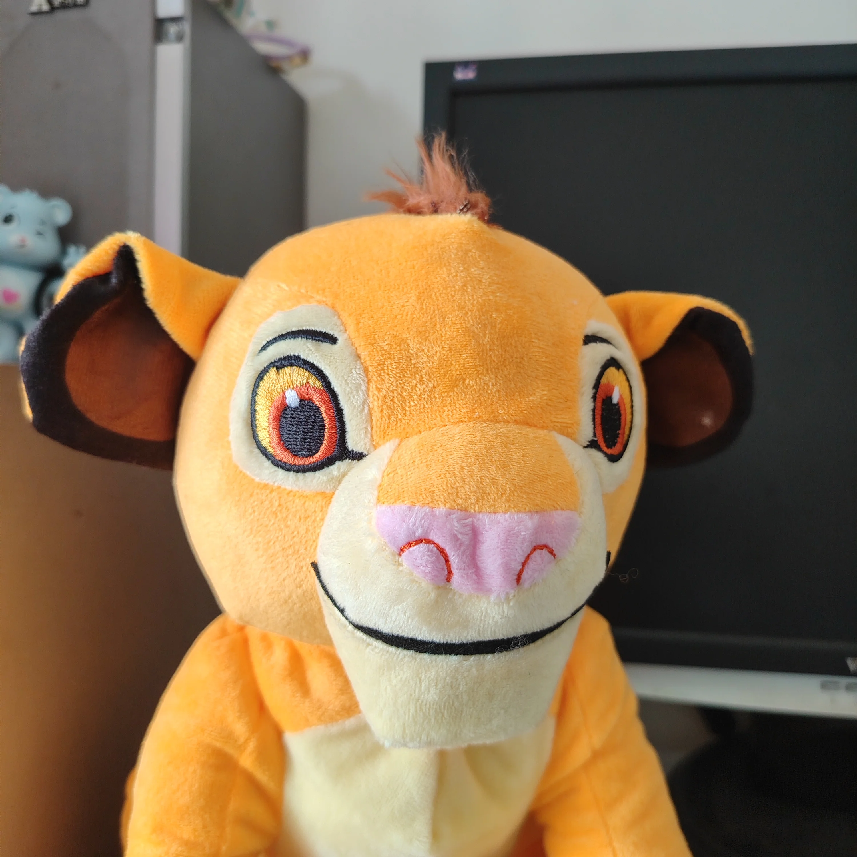 ของเล่นตุ๊กตาสิงโตที่หายใจ เรืองแสง และเปิดใช้งานเสียงขนาด 30 ซม. – เพลงกล่อมเด็กผ่อนคลาย & เพื่อนการเรียนรู้ในช่วงต้นสําหรับทารก/เด็ก