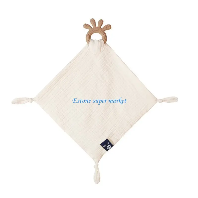 

090B Soft Toddler Appease Towel Comforter Gift Registry Newborn Baby Shower 28cm