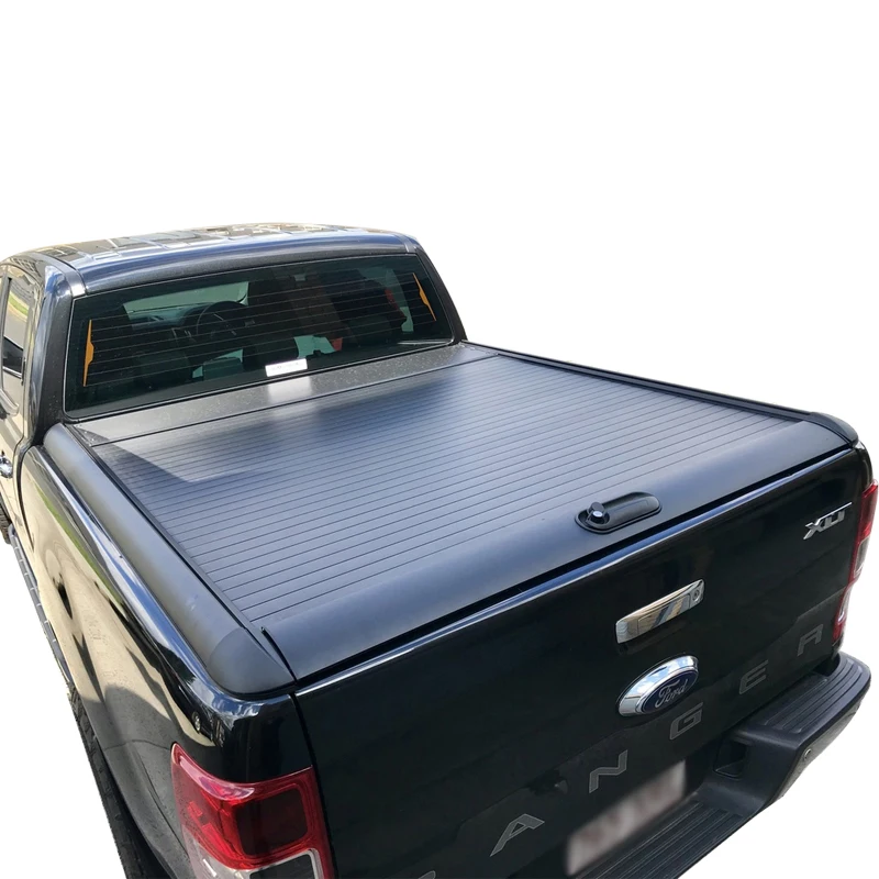 

Top Quality Aluminium Retractable Roller Shutter Truck Pickup Bed Covers Roller Lid For Nissan Navara Frontier Titan D40