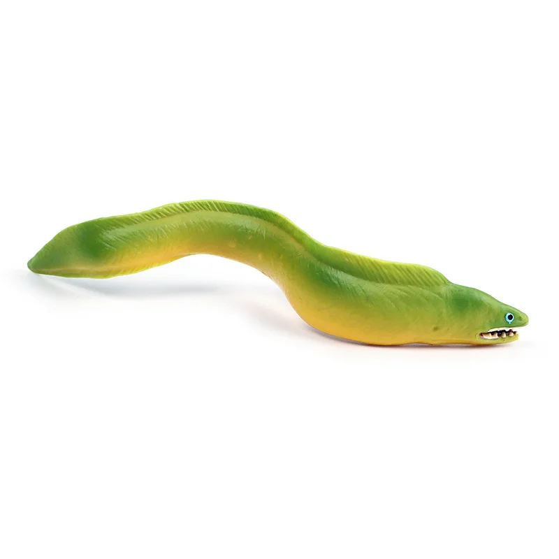 

Solid simulation marine animal model toy mini small sea eel electric eel marine animal children doll