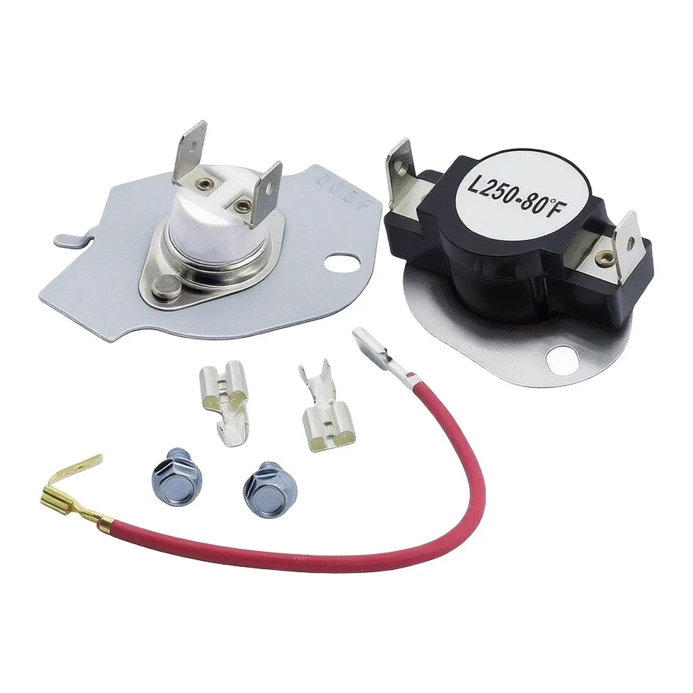 279816 Thermal Cutoff Assembly for Clothes Dryers Compatible with Part Numbers 279816VP 3399848 3977393 PS334299