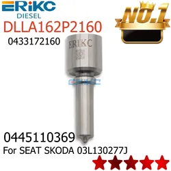 Nozzle DLLA162P2160 OEM 0433172160 Diesel Injector Nozzle Tip DLLA 162 P2160 03L130277J for 0445110369 SEAT SKODA