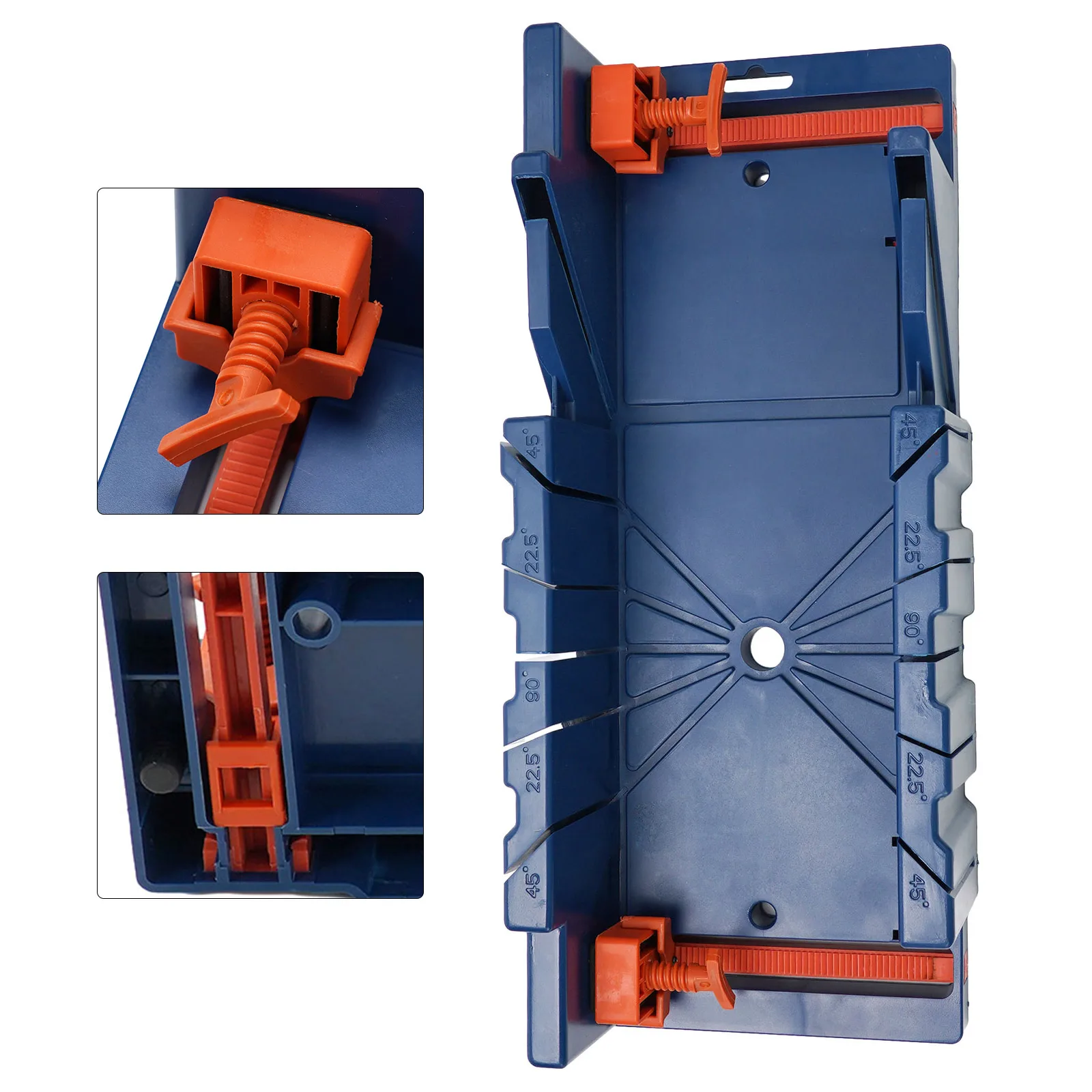 for Hot Sale Top-quality 2022 New for durable Mitre Saw Box 1Pcs 45 Degree Cutting Multifunction 90 Degree Cutting Blue