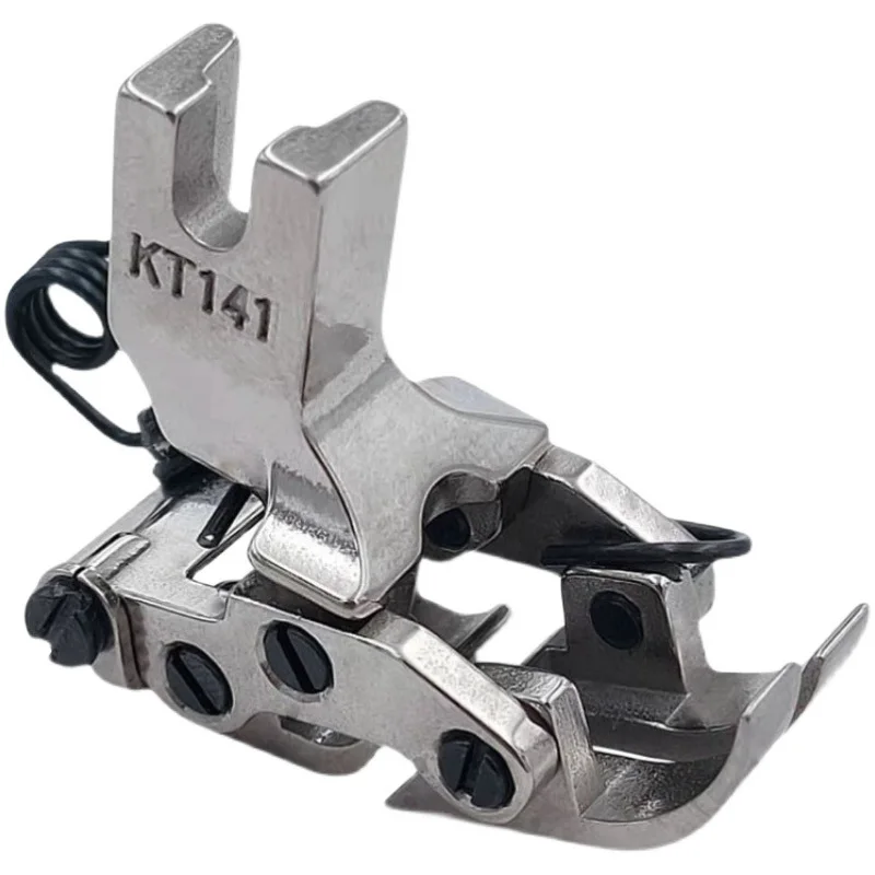 KT141 Hinged Presser Foot Fit Lockstitch Sewing Machine Front And Rear Interaction Through Cross Seam Extra-Thick Fabric costura