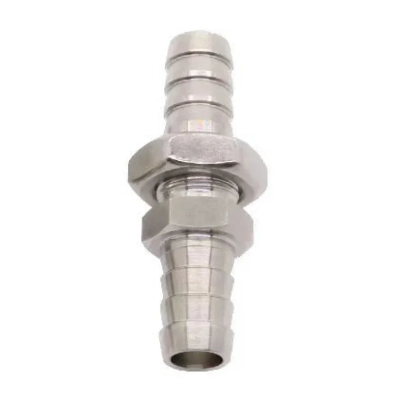 304 stainless steel pagoda perforated plate joint bulkhead straight air nozzle water tank hose joint