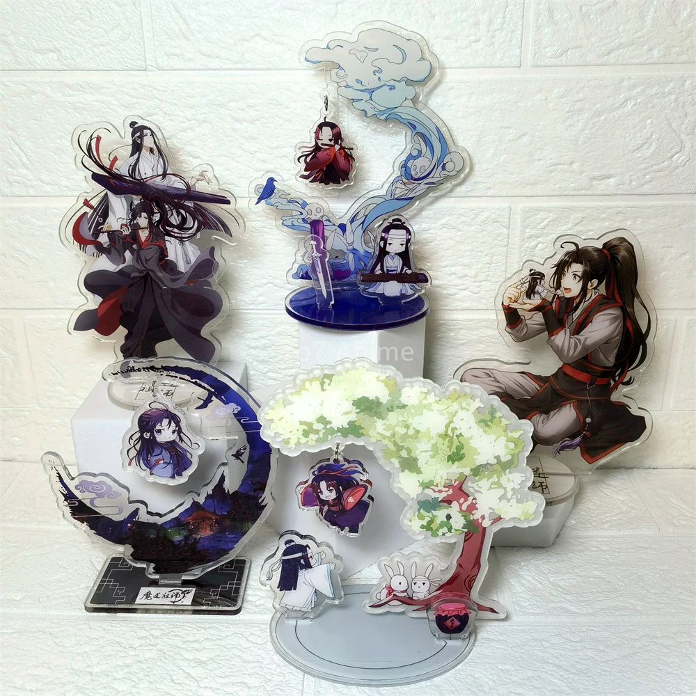 The Founder of Diabolism Grandmaster of Demonic Cultivation Anime Figures Lan Wang Ji Wei Wu Xian Acrylic Stand Model Fans Gifts