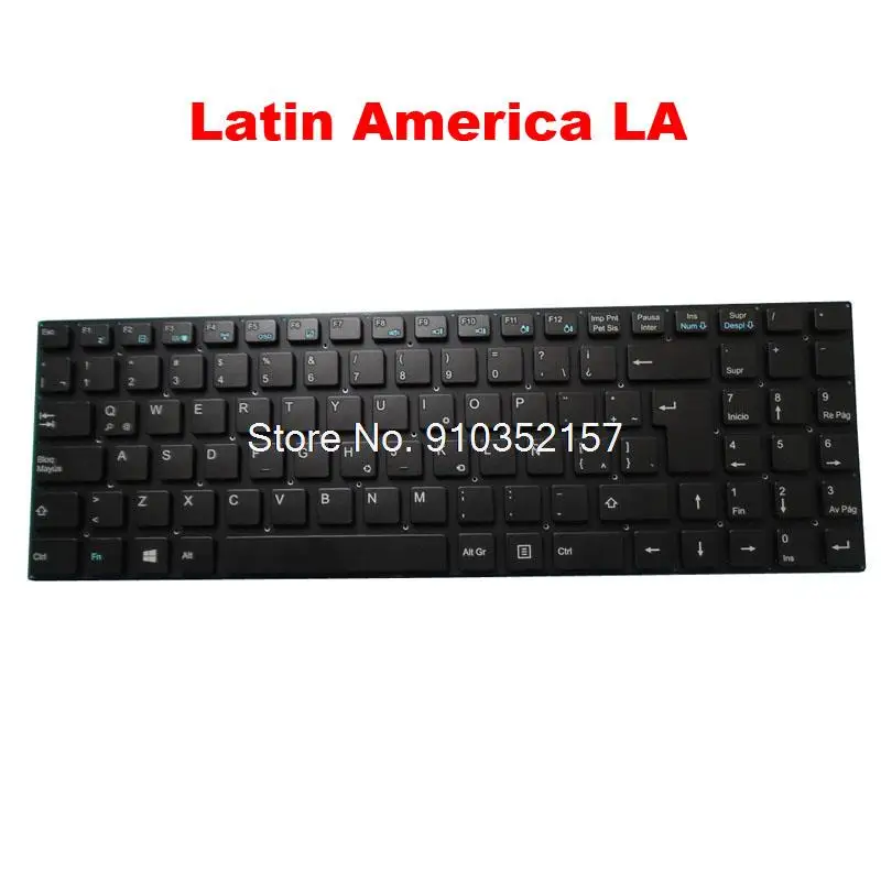 Imagem -03 - Teclado do Reino Unido para Positivo Mp12c98pa-f516 82r-15a2404214 Mp-12c96gb-f515 82r-15a040-4064 Mp-12c96pa-f516 82r-15a040-4084 br la