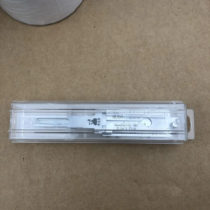 Für VW Audi Porsche Lishi 2-in-1 HU66 v.3 Decoder Autotüröffnungswerkzeug Schlosserwerkzeug – Detail 1
