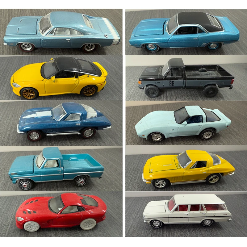 1:64 AW/Johnny/M2 Simulation Sports Car and Other Alloy Car Model Collection Ornaments Without Box Packaging May Have Defects