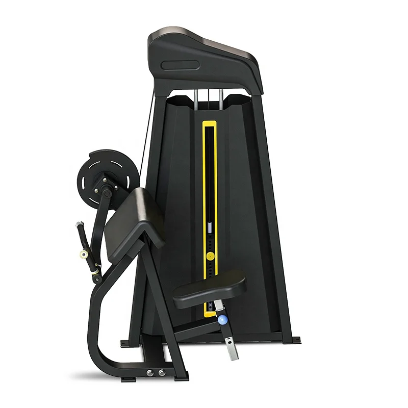 

High Quality Hot Sale Pin Loaded Strength Gym Fitness Equipment Biceps Curl Machine