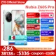 Nubia Z60S Pro Global Version Smartphone 6.78" Snapdragon 8 Gen2 5100mAh Battery 80W charge Camera satellite AI NFC model NX725J