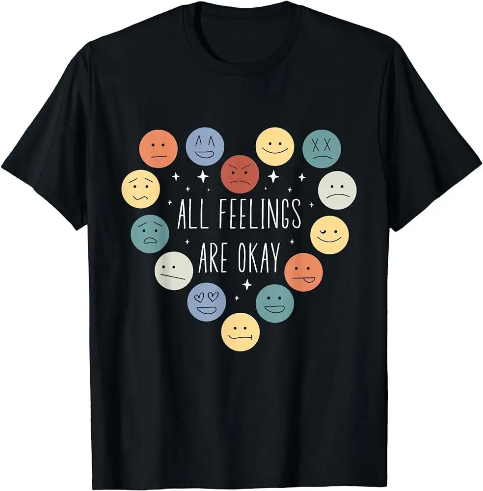 Все чувства в порядке, осведомленность о психическом здоровье месяца, длинные или Короткие рукава