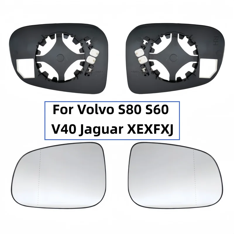 

For Volvo S80 S60 V40 Jaguar XEXFXJ mirror rearview mirror reflector surface glass Car Side Heated Mirror Glass