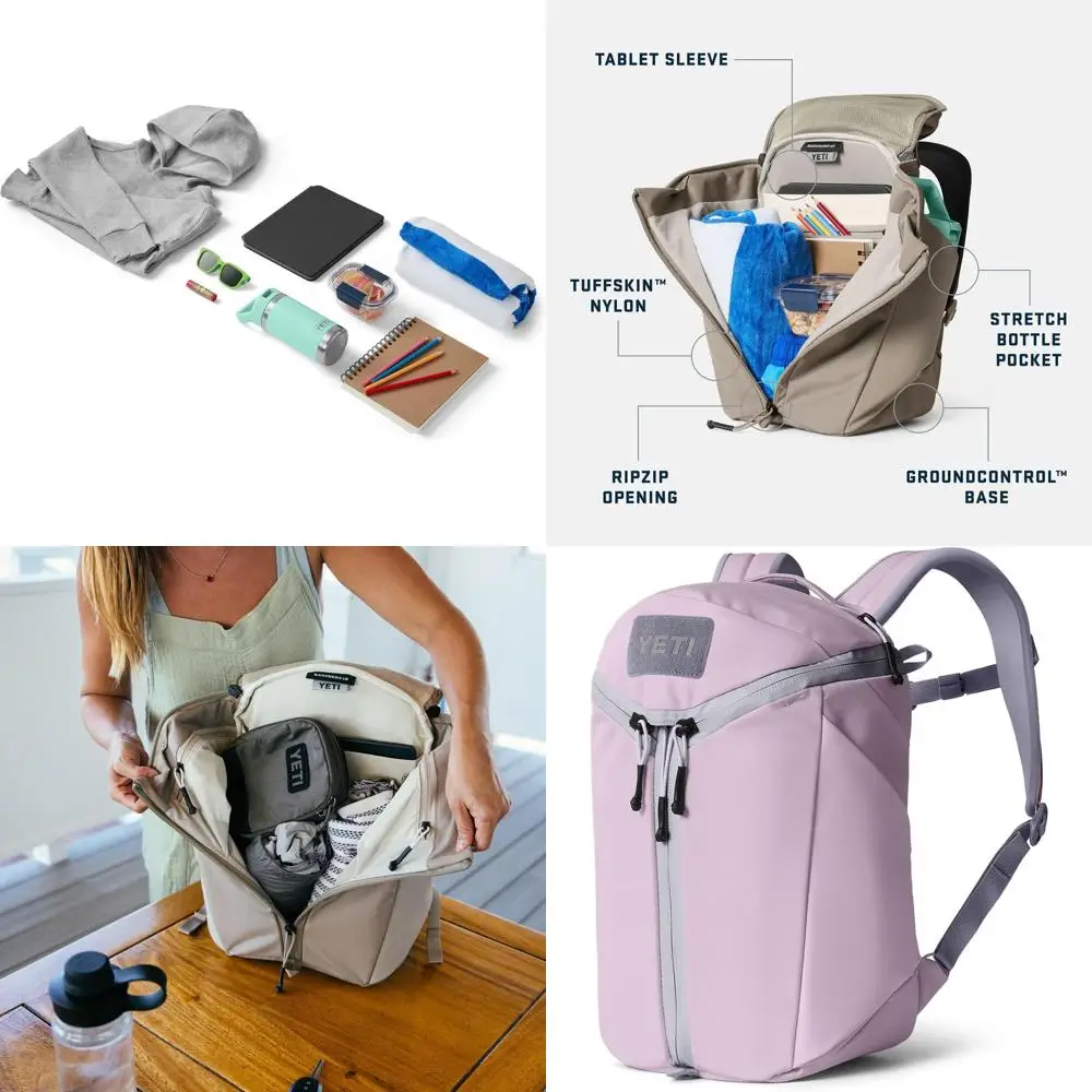 

12L Cherry Blossom Daypack: Rugged, Structured Utility Bag