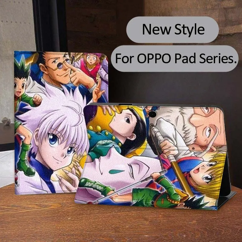 

H-Hunters x H-Hunters Art Tablet Case For OPPO Pad 2 3 4 11 SE X Air 2 Neo Pro 12.1 10.36 11 11.4 13.2 Inch