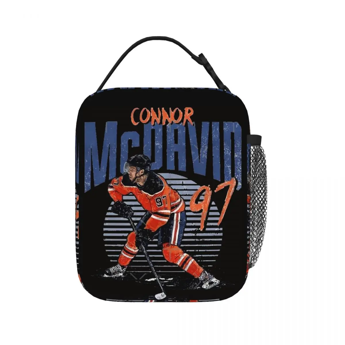 

Connor McDavid 97 For Edmonton Oilers Fans Lunch Bags Insulated Lunch Tote Thermal Bag Picnic Bags for Woman Work