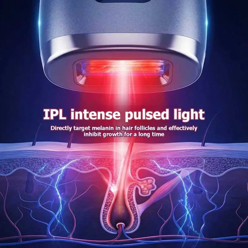 [B25B!】 IPL Hair Remover Device For Full Body Skin Rejuvenation EU Plug