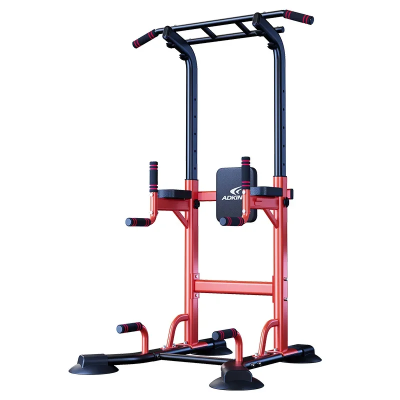 Floor-Standing Hanging Bar for Family Fitness Single/Double Adjustable Home Gym Equipment for All Ages