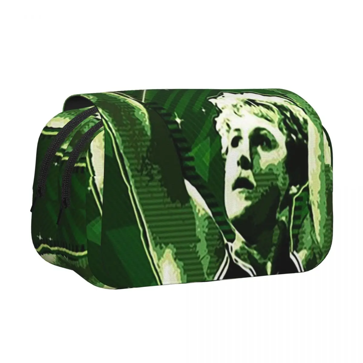 Larry Bird Pencil Case Pencil Pouch Hard Shell Leather Large Capacity Pen Box Pencil Bag for Boy Girl School