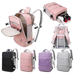 Airplane Travel Luggage Zipper Bags Large Capacity Women Shoulder Travel Backpack Sports Bag Luggage Storage Bag Bagpacks