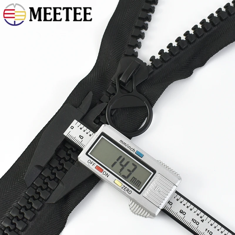 20# 60-800cm Extra Large Resin Zippers Open-End Jacket Zipper for Sewing Oversized Long Zip Pocket Tent Instant Zips Repair Kit