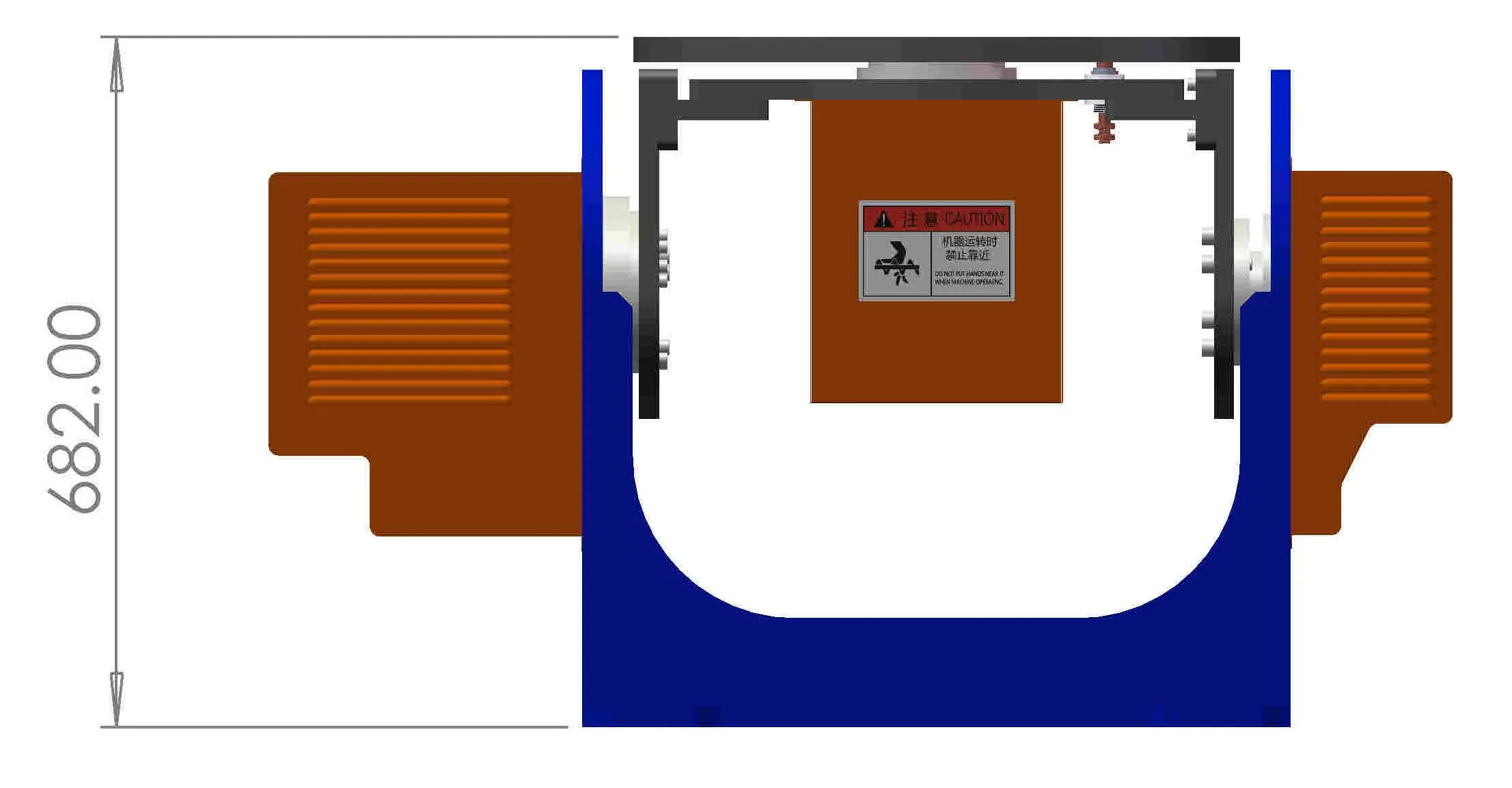 Industrial Robot Positioner with Single Axis Core Motor Gear Engine PLC & Gearbox Components