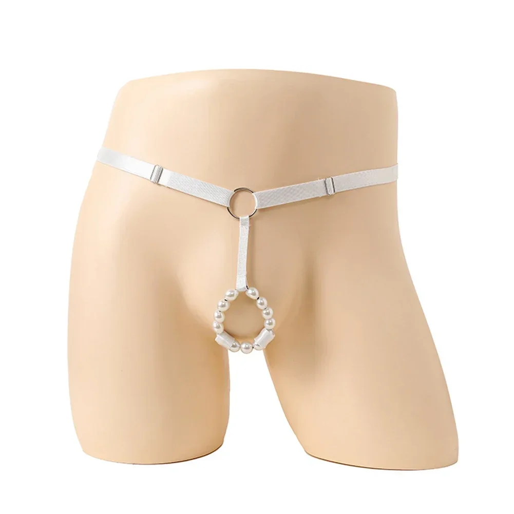 

Beaded Jockstrap Underwear Men's Sexy Gstring Thongs Sissy Briefs Strap Soft and Breathable Fabric Variety of Colors