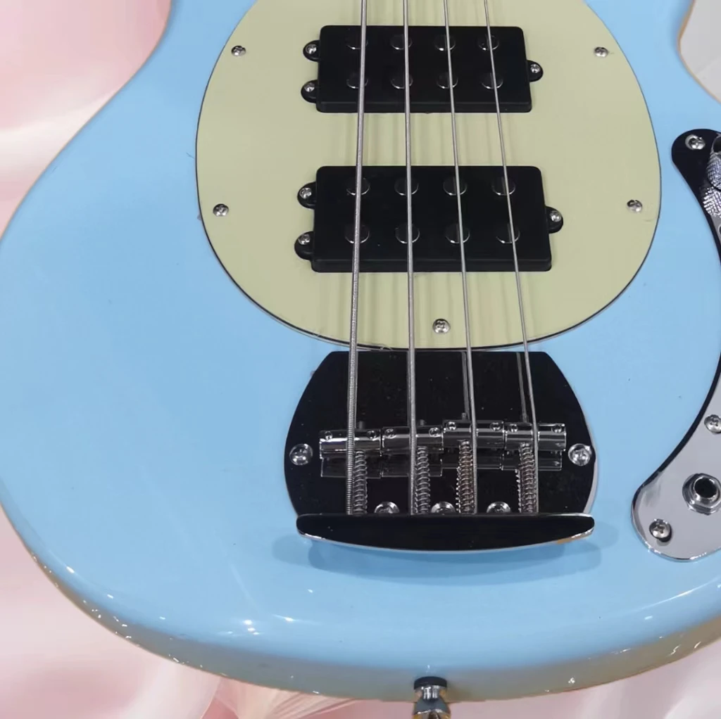 Music Man StingRay 4-String Bass Guitars Blue