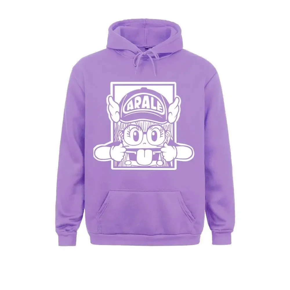 Arale Men Women Dr Slump Toriyama Anime Manga 90s Cute Robot 80s Leisure Tees Long Sleeve Hoodie Cotton Classic Tops Streetwear