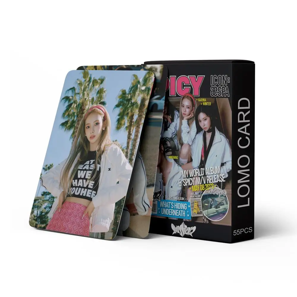 K‑pop Magazine Style Album Lomo Cards Photocards Fans Collection Souvenir Gift
