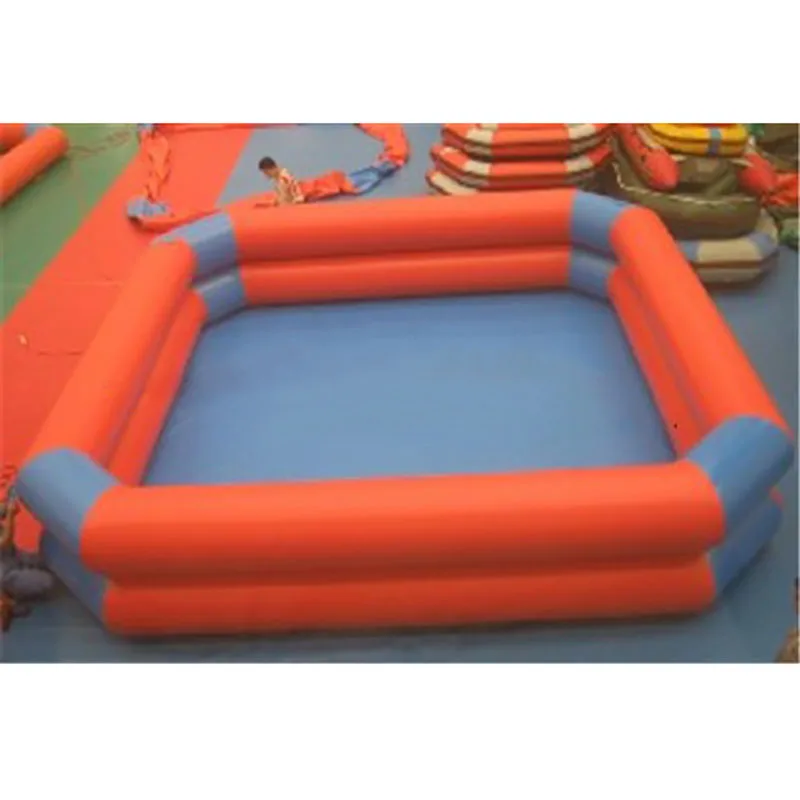 Hot sale water sports PVC double layer inflatable pool strong quality inflatable swimming pool