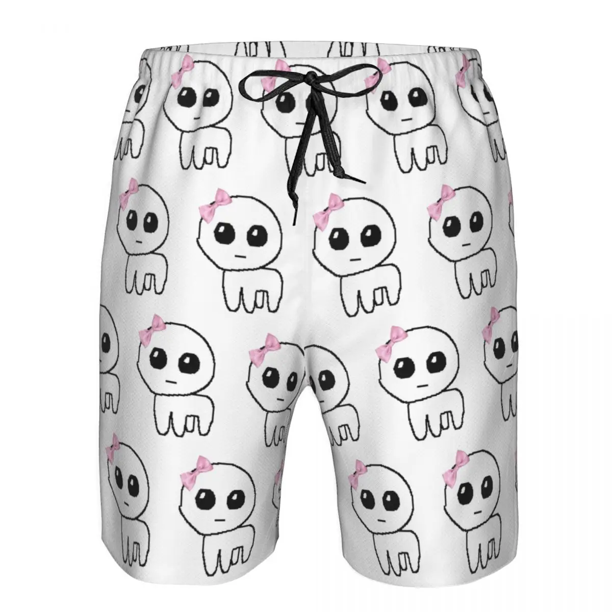 TBH Autism Creature Meme Yippee Trunks Beach Board Shorts Casual Quick Dry Swim Summer Men Pants