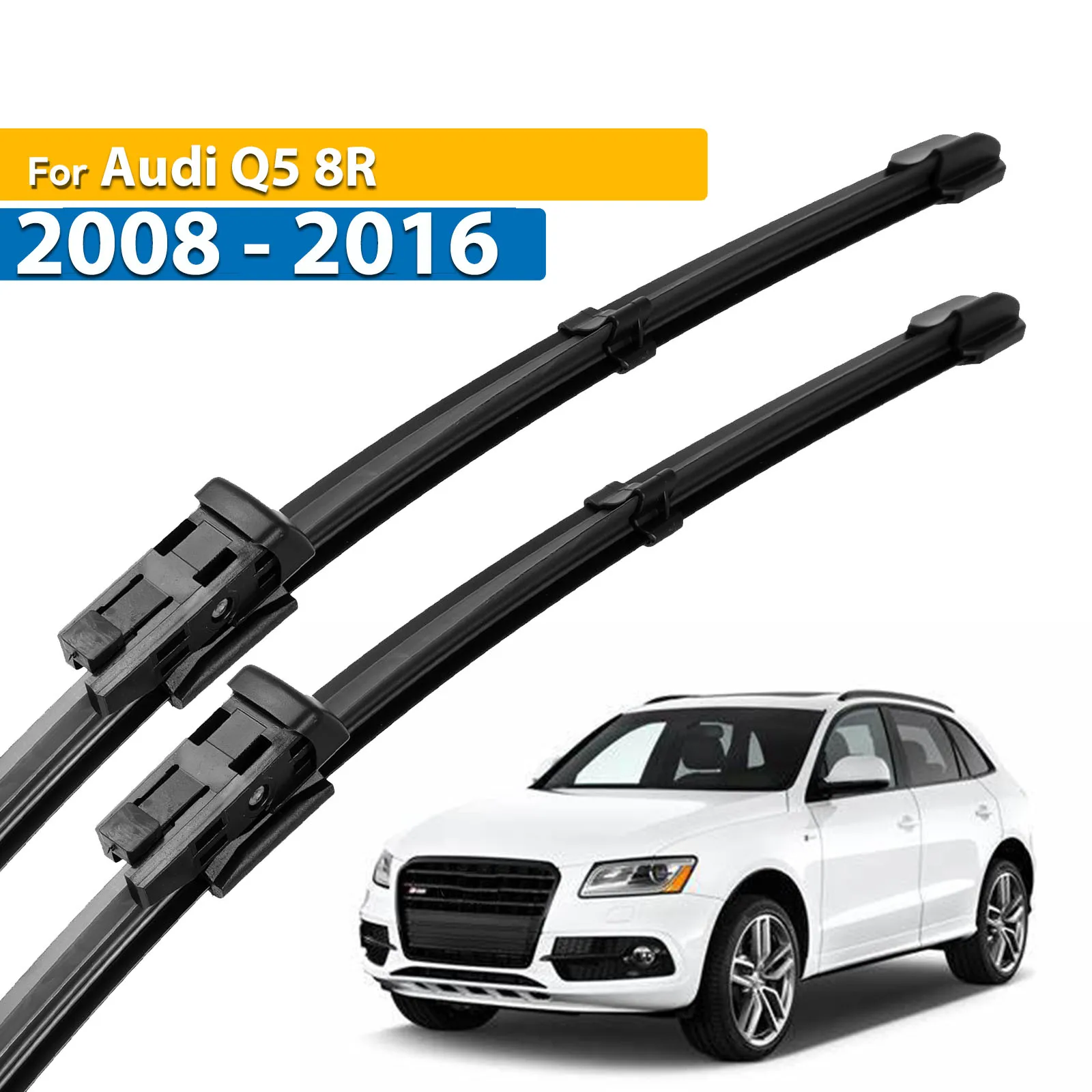 

Передние щетки стеклоочистителя Erick's LHD для Audi Q5 8R 2008-2016 Лобовое стекло Чистое окно Автомобильные щетки от дождя 24 "+ 20"