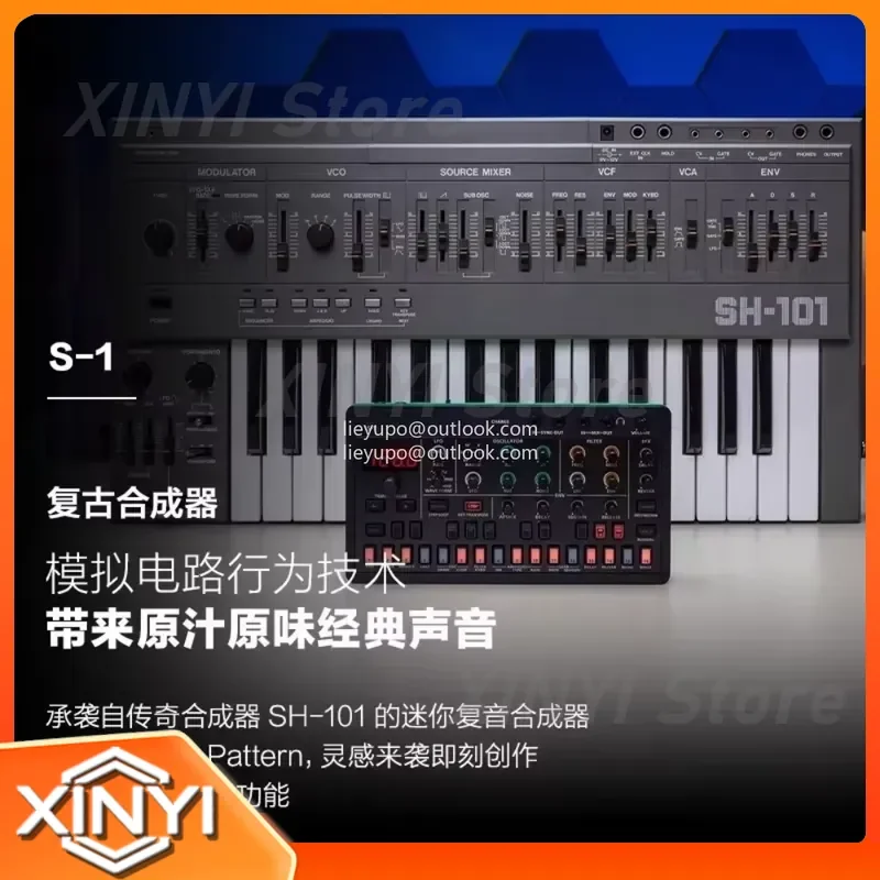 for Aira Compact Series Portable Synthesizer Studio Music Accessories T-8 Beat Machine E-4 Tuner J-6 Chord Synthesizer