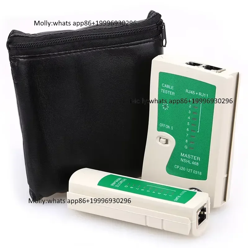 Network Lan Cable Tester NSHL468 Test RJ45 RJ11 Cat5 Utp Ethernet Tool 2 in 1 Portable Network Cable Tester