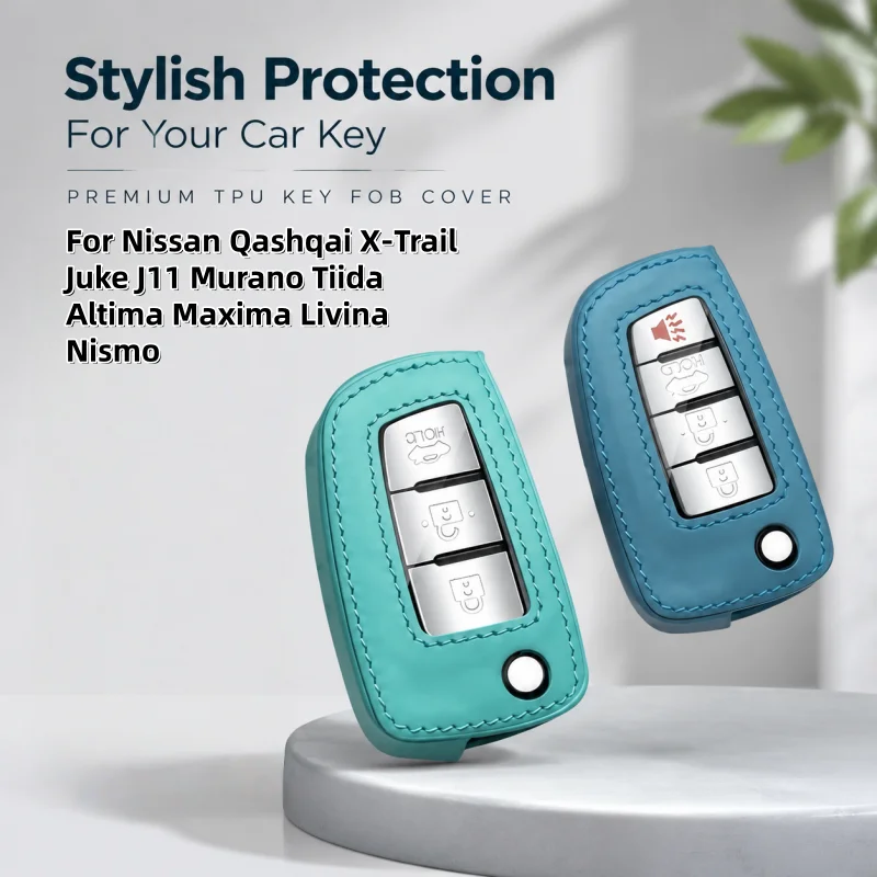 

Car Folding Key Shell for Nissan X-Trail Qashqai J11 Juke Murano Micra Tiida Maxima Altima Kicks Case Cover Protector Holder