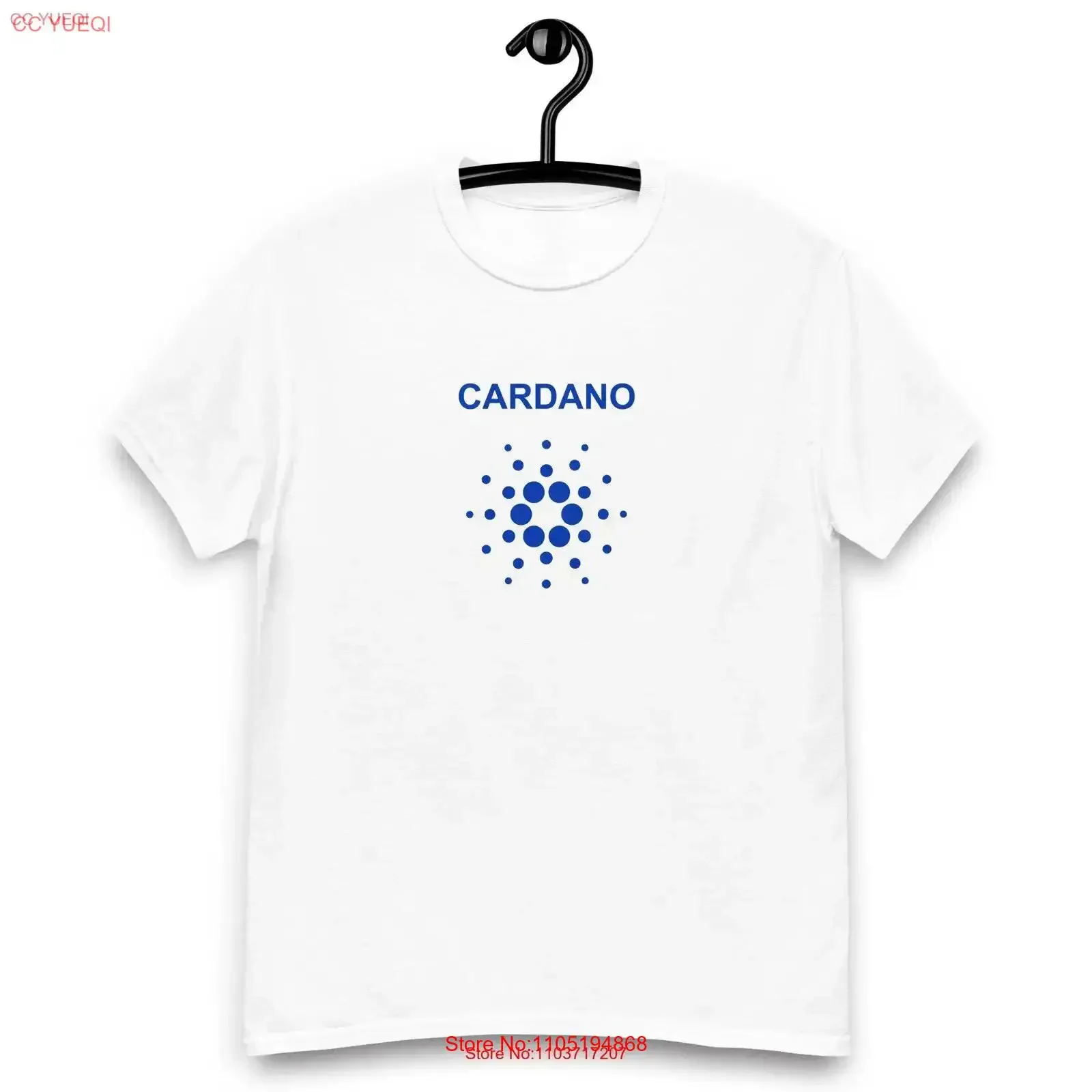 ФУТБОЛКА Cardano Crypto ADA Is A Blockchain Platform Just Hodl It Криптовалюта винтажная стираная универсальная модная уличная одежда
