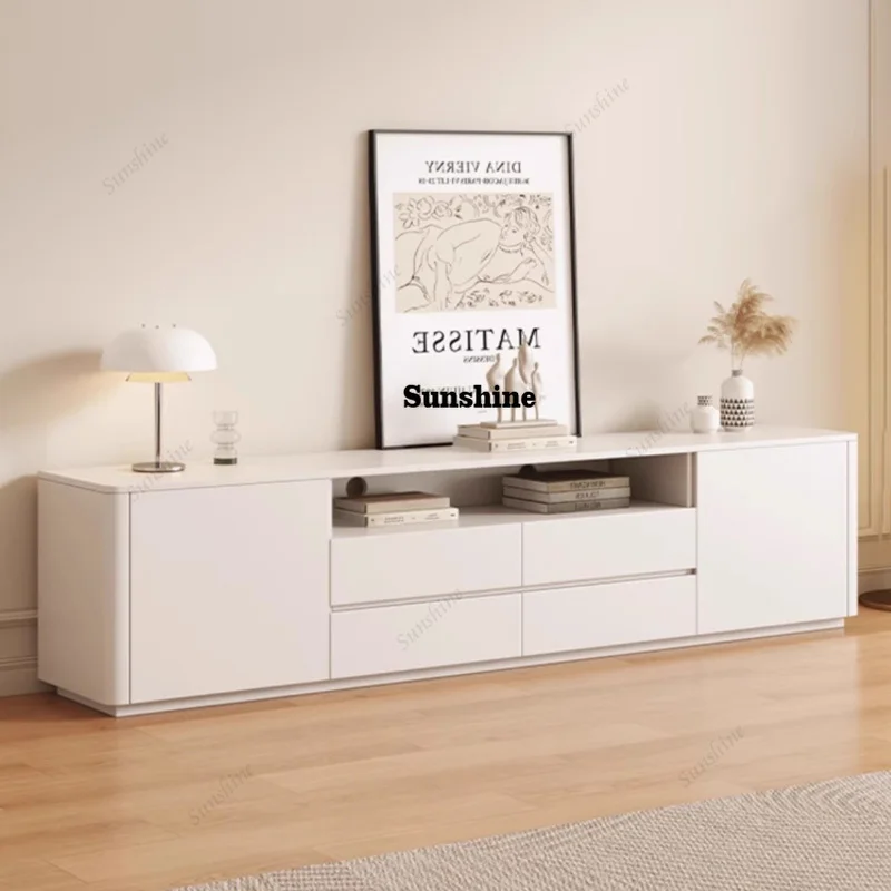 French Nordic Tv Stand Trendy Elegant Beauty Simple Tv Stand Living Room Modern Meuble Télévision Salon Tv Cabinet Furniture